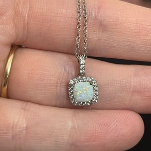 Opal necklace